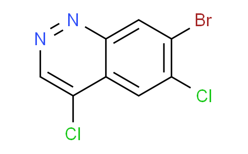 CAS No. 1698027-14-3, 7-Bromo-4,6-dichlorocinnoline