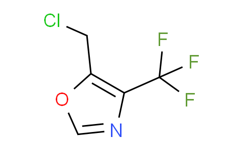CAS No. 1279834-92-2, 5-(Chloromethyl)-4-(trifluoromethyl)oxazole