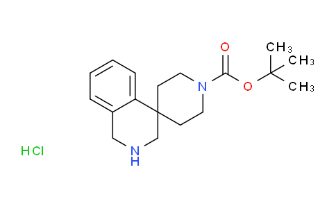 CAS No. 1279861-05-0, tert-Butyl 2,3-dihydro-1H-spiro[isoquinoline-4,4'-piperidine]-1'-carboxylate hydrochloride