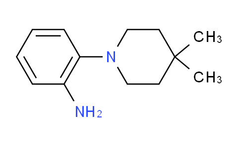 CAS No. 1280642-23-0, 2-(4,4-Dimethyl-1-piperidyl)aniline