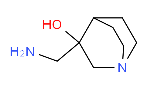 CAS No. 128200-13-5, 3-(Aminomethyl)quinuclidin-3-ol