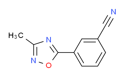 MC810159 | 1283108-89-3 | 3-(3-Methyl-1,2,4-oxadiazol-5-yl)benzonitrile