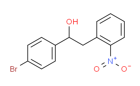 CAS No. 1284088-91-0, 1-(4-Bromophenyl)-2-(2-nitrophenyl)ethanol