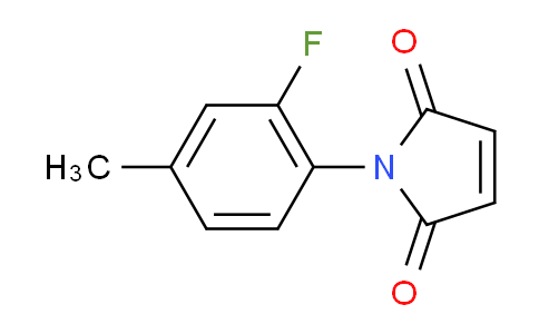 CAS No. 1030420-86-0, 1-(2-Fluoro-4-methylphenyl)-1H-pyrrole-2,5-dione
