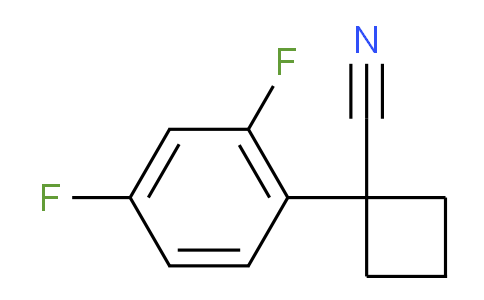 CAS No. 1032464-58-6, 1-(2,4-Difluorophenyl)cyclobutanecarbonitrile