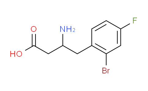 CAS No. 1391022-24-4, 3-Amino-4-(2-bromo-4-fluorophenyl)butyric Acid