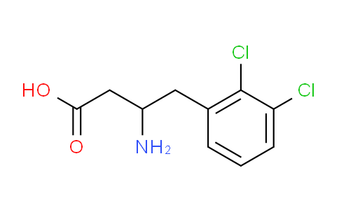 CAS No. 1391092-59-3, 3-Amino-4-(2,3-dichlorophenyl)butyric Acid