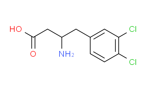 CAS No. 1391092-75-3, 3-Amino-4-(3,4-dichlorophenyl)butyric Acid