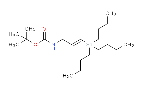 CAS No. 139111-44-7, tert-Butyl N-[(E)-3-tributylstannylallyl]carbamate