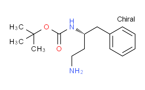 CAS No. 1391423-36-1, (R)-3-(BOC-AMINO)-4-PHENYL-BUTANAMINE