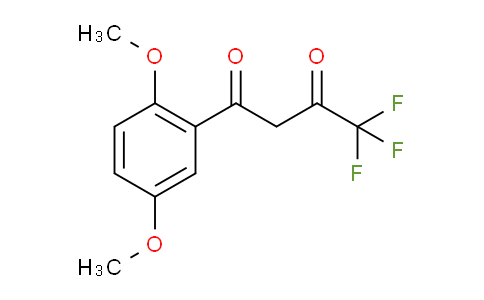 CAS No. 15278-30-5, 1-(2,5-Dimethoxyphenyl)-4,4,4-trifluorobutane-1,3-dione