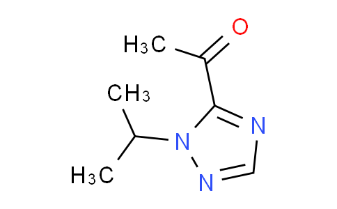 CAS No. 153334-26-0, 1-(1-Isopropyl-1H-1,2,4-triazol-5-yl)ethanone