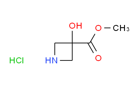 CAS No. 1884493-19-9, Methyl 3-Hydroxyazetidine-3-carboxylate Hydrochloride