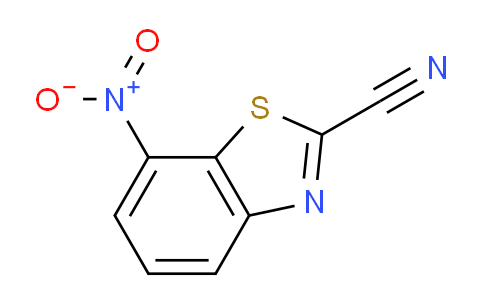 CAS No. 188672-86-8, 7-Nitrobenzo[d]thiazole-2-carbonitrile