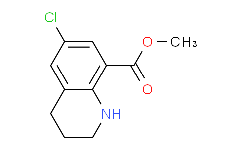 CAS No. 1823887-92-8, Methyl 6-chloro-1,2,3,4-tetrahydroquinoline-8-carboxylate