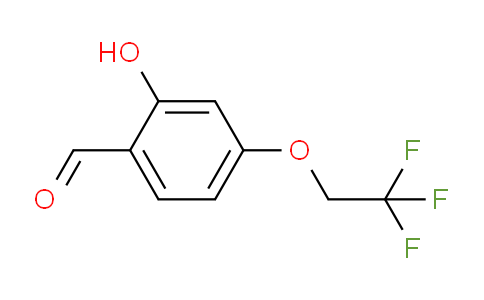 CAS No. 1823891-08-2, 4-(2,2,2-Trifluoroethoxy)salicylaldehyde