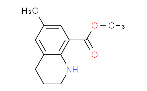 CAS No. 1823899-17-7, Methyl 6-methyl-1,2,3,4-tetrahydroquinoline-8-carboxylate