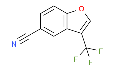 1823954-84-2 | 3-(Trifluoromethyl)benzofuran-5-carbonitrile