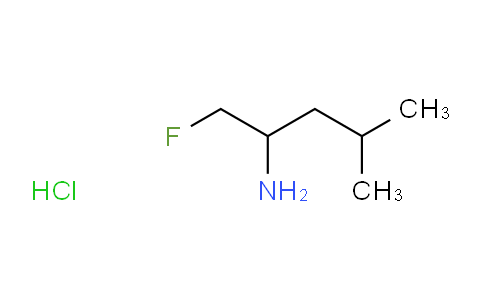 CAS No. 1824254-49-0, 1-Fluoro-4-methyl-2-pentanamine Hydrochloride