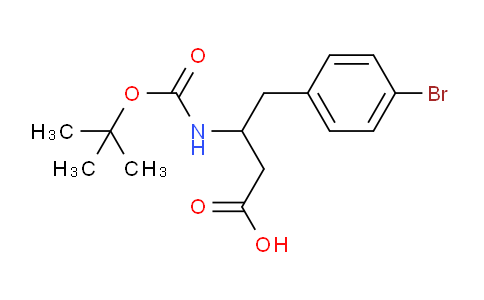 CAS No. 1824507-83-6, 3-(Boc-amino)-4-(4-bromophenyl)butyric Acid