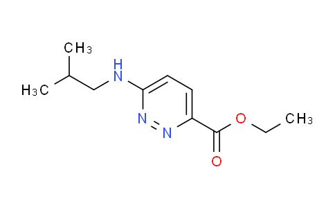 CAS No. 1823784-00-4, Ethyl 6-(Isobutylamino)pyridazine-3-carboxylate