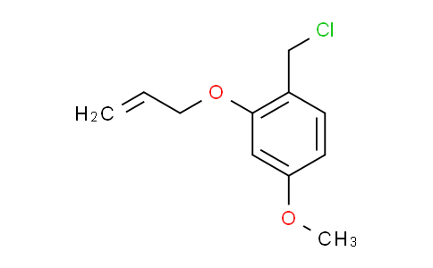CAS No. 1823868-00-3, 2-(Allyloxy)-4-methoxybenzyl Chloride