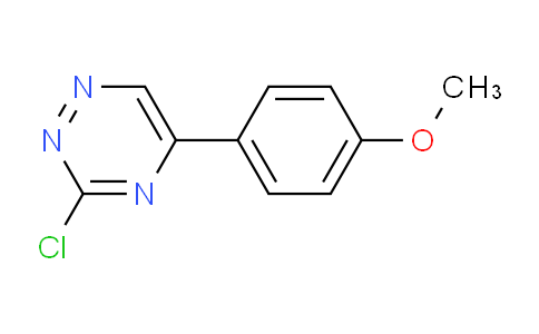 CAS No. 1368734-99-9, 3-Chloro-5-(4-methoxyphenyl)-1,2,4-triazine
