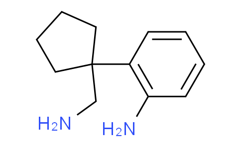 CAS No. 1368743-20-7, 2-[1-(Aminomethyl)cyclopentyl]aniline