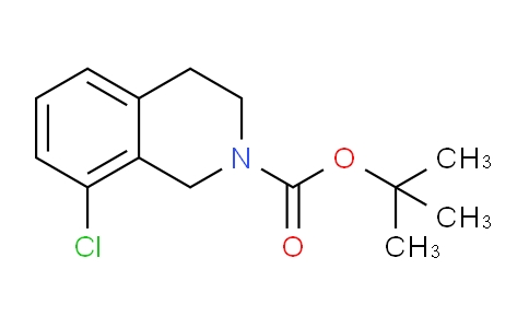 CAS No. 138350-93-3, tert-Butyl 8-chloro-3,4-dihydroisoquinoline-2(1H)-carboxylate