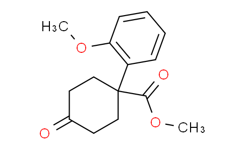 CAS No. 1385694-68-7, Methyl 1-(2-Methoxyphenyl)-4-oxocyclohexanecarboxylate