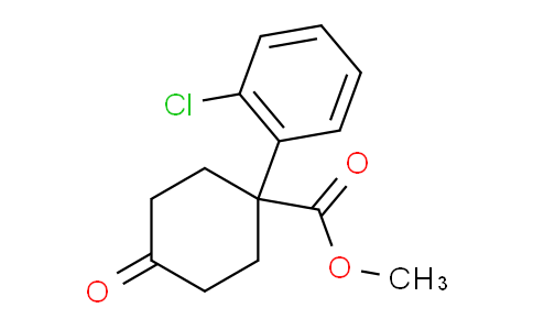 CAS No. 1385694-76-7, Methyl 1-(2-Chlorophenyl)-4-oxocyclohexanecarboxylate