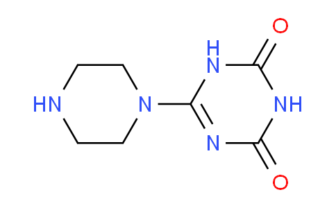 CAS No. 144742-32-5, 6-(1-Piperazinyl)-1,3,5-triazine-2,4(1H,3H)-dione