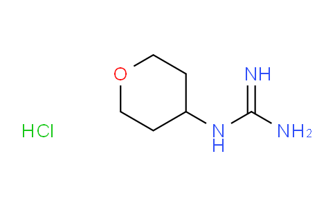 CAS No. 1447606-48-5, 1-(Tetrahydro-2H-pyran-4-yl)guanidine hydrochloride