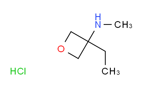 CAS No. 1448855-04-6, 3-Ethyl-N-methyloxetan-3-amine hydrochloride