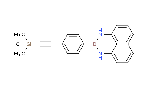 CAS No. 1449145-05-4, 2-(4-((Trimethylsilyl)ethynyl)phenyl)-2,3-dihydro-1H-naphtho[1,8-de][1,3,2]diazaborinine
