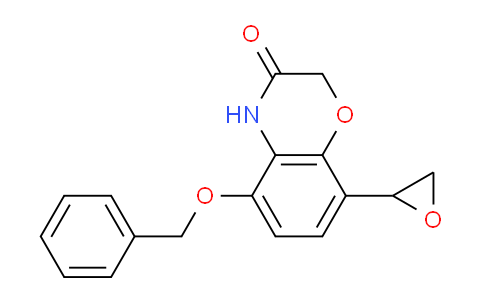 CAS No. 1822826-25-4, 5-(Benzyloxy)-8-(oxiran-2-yl)-2H-benzo[b][1,4]oxazin-3(4H)-one