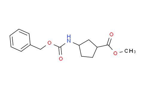 CAS No. 1823307-97-6, Methyl 3-(Cbz-amino)cyclopentanecarboxylate