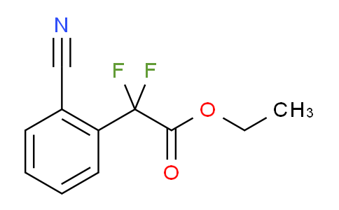 CAS No. 1335290-31-7, Ethyl 2-(2-Cyanophenyl)-2,2-difluoroacetate