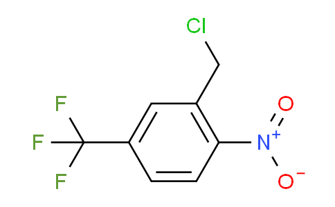 CAS No. 133587-82-3, 2-(Chloromethyl)-1-nitro-4-(trifluoromethyl)benzene