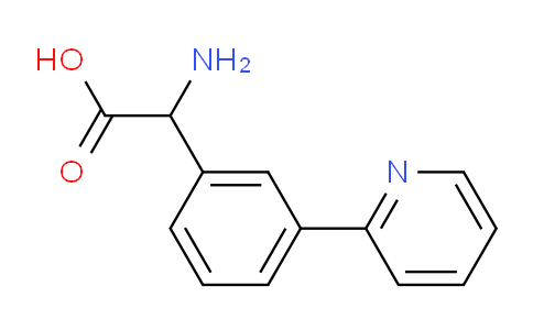 CAS No. 1336938-53-4, 2-Amino-2-[3-(2-pyridyl)phenyl]acetic Acid