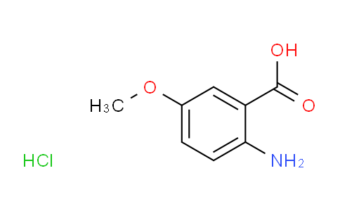 CAS No. 1882-70-8, 5-METHOXYANTHRANILIC ACID HCL