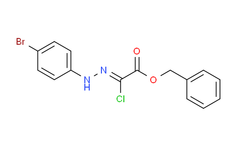 CAS No. 1000576-00-0, (Z)-Benzyl 2-(2-(4-bromophenyl)hydrazono)-2-chloroacetate