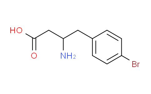 CAS No. 1267210-26-3, 3-Amino-4-(4-bromophenyl)butyric Acid