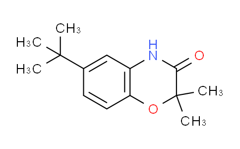 CAS No. 1267211-60-8, 6-(tert-Butyl)-2,2-dimethyl-2H-benzo[b][1,4]oxazin-3(4H)-one