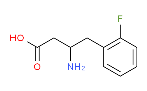 CAS No. 1267393-37-2, 3-Amino-4-(2-fluorophenyl)butyric Acid