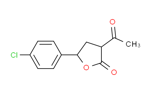 CAS No. 1267535-45-4, 3-Acetyl-5-(4-chlorophenyl)dihydrofuran-2(3H)-one