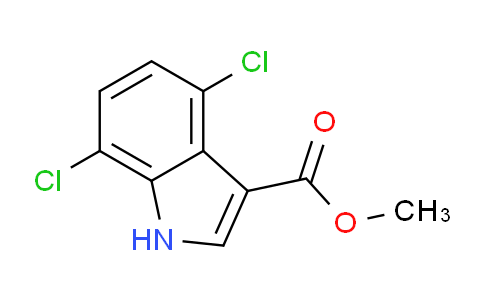 CAS No. 1268052-18-1, Methyl 4,7-Dichloroindole-3-carboxylate