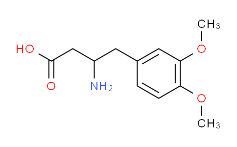 CAS No. 1268132-79-1, 3-Amino-4-(3,4-dimethoxyphenyl)butyric Acid