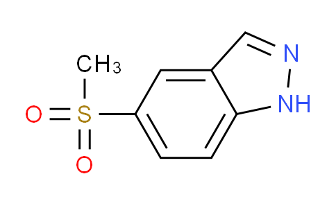 CAS No. 1268816-48-3, 5-(Methylsulfonyl)-1H-indazole