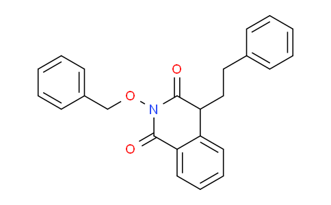 CAS No. 1269514-88-6, 2-(Benzyloxy)-4-phenethylisoquinoline-1,3(2H,4H)-dione